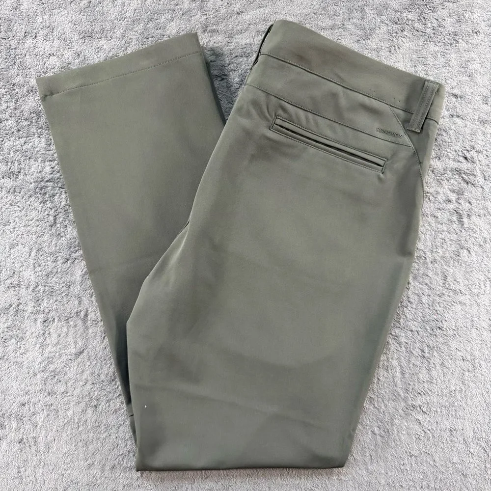 Bonobos Highland Tour Golf Pants 35x30 Slim Fit Charcoal Grey‎ Performance